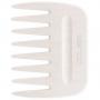 Pettine Afro Bianco 9x7,5 cm