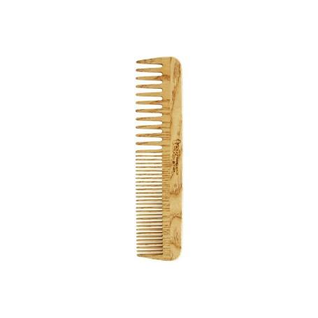 Tek Pettine Grande Frassino A Denti Radi E Fitti 20x4,5 cm