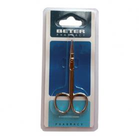 Beter Forbice Cromata Cuticole Punta Curva 9 Cm