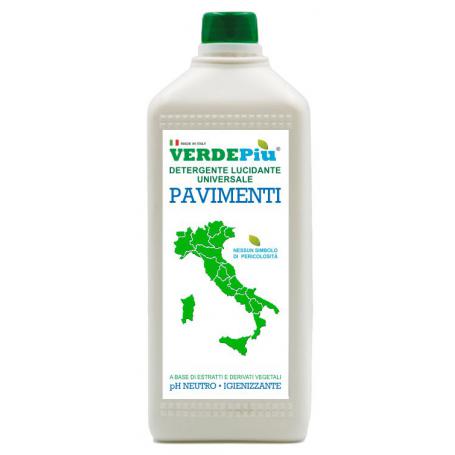 Verdepiù Detergente Lucidante Pavimenti Universale 1 Kg