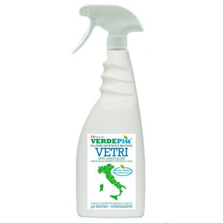 Verdepiù Pulitore Antistatico Multiuso Vetri 750 gr